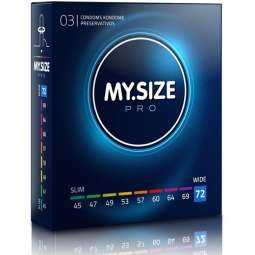 MY.SIZE Mix Preservativo 72...